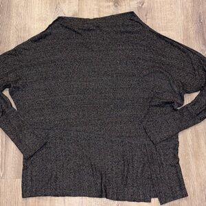 We The Free Charcoal Long Sleeve Top